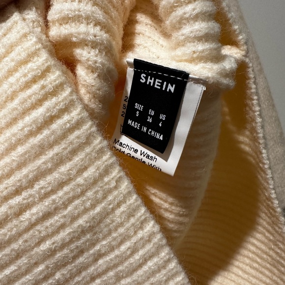 Cream Knitted Dress - Picture 3 of 3